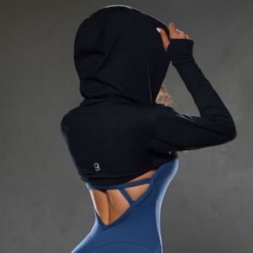Bombshell Sportswear Cover Crop Hoodie
